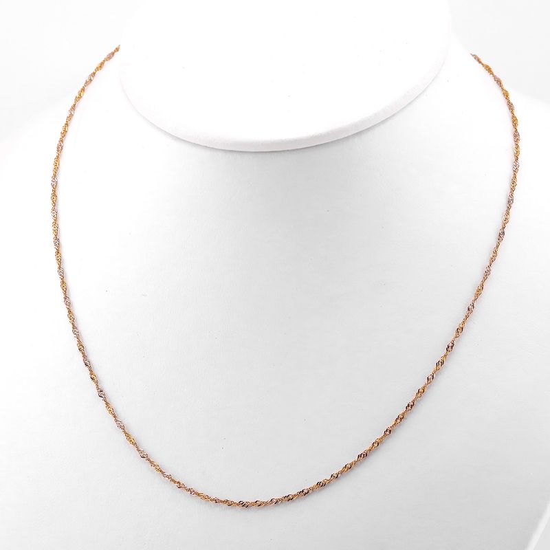 Cadena Torzal  14k 2.8g 60cm