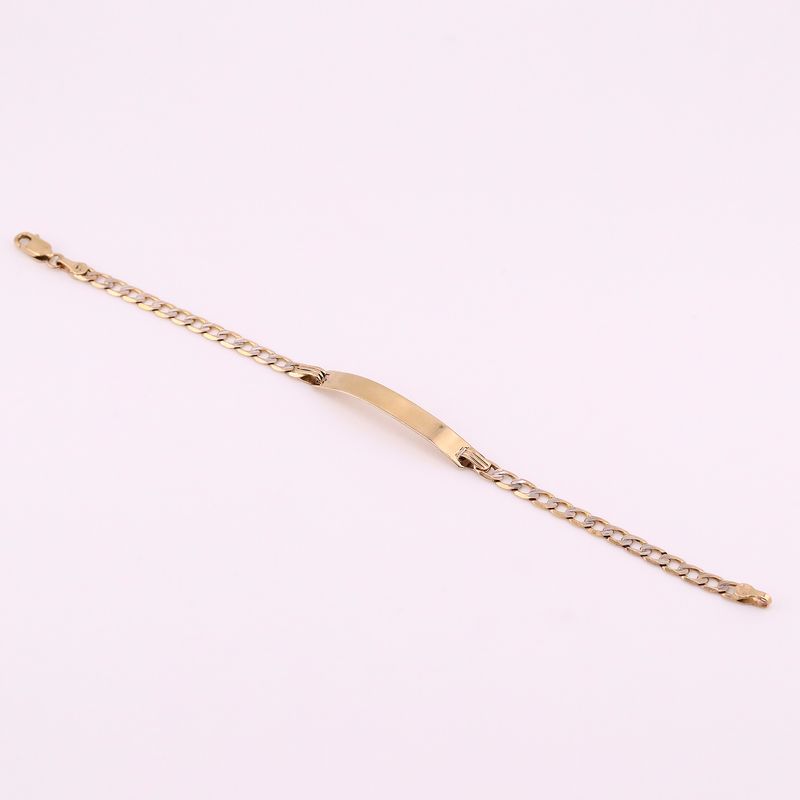 Esclava  Eslabon 14k 4g 15 Cm