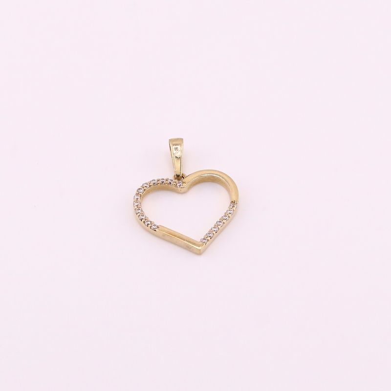 Dije Corazon C/p Bcas  14k 1.7g