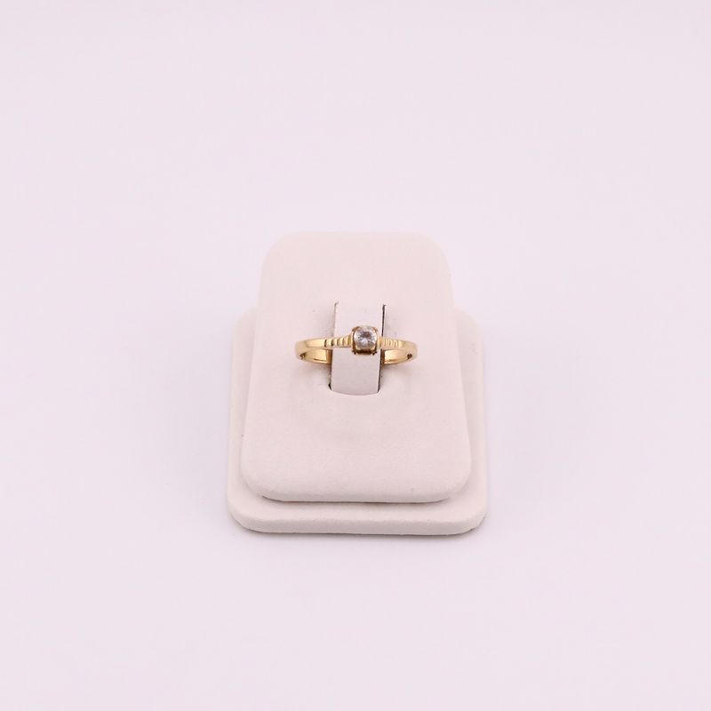 Anillo Solitario 14k 1.9g #7
