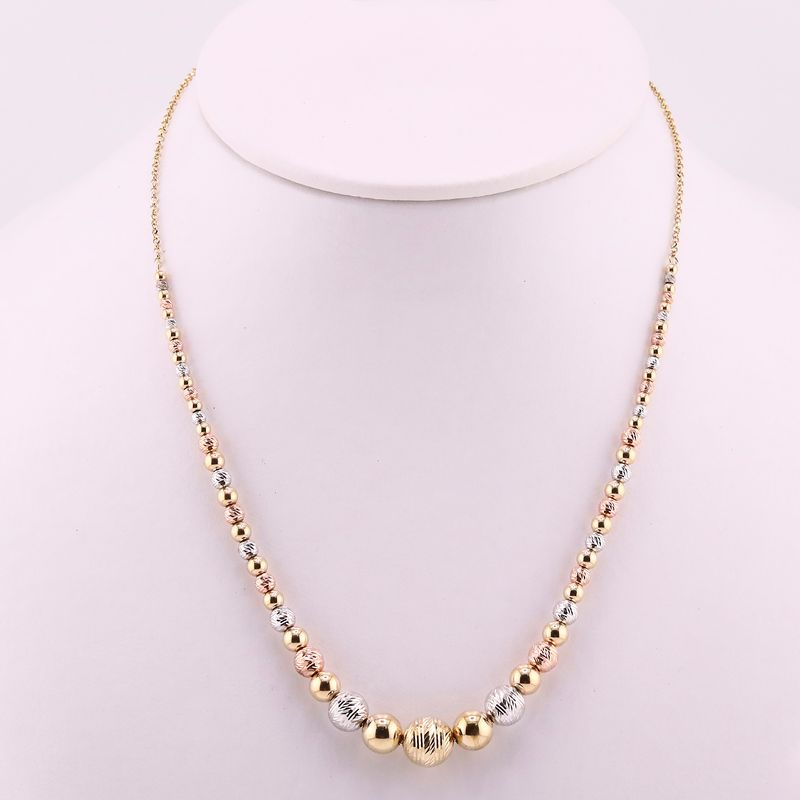 Gargantilla Borlas Tns. 14k 9.7g