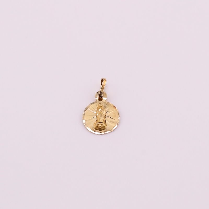 Dije Circulo Virgen 14k 0.6g