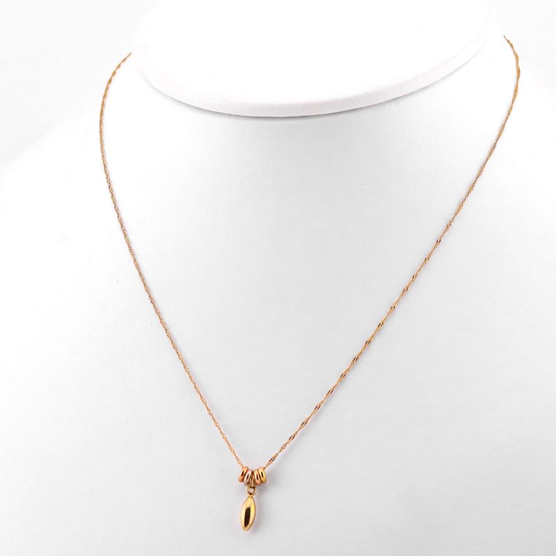 Gargantilla Aros 14k 1.4g