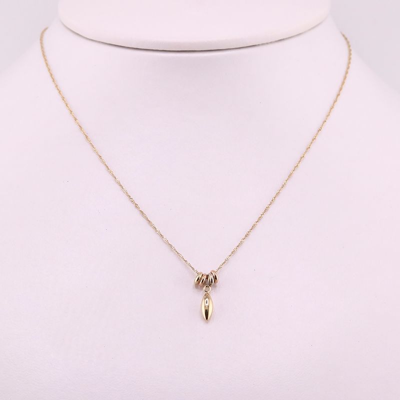 Gargantilla Aros 14k 1.4g