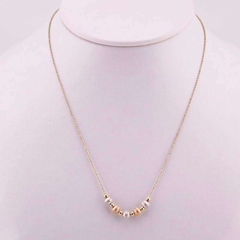 Gargantilla Borlas  14k3.8g