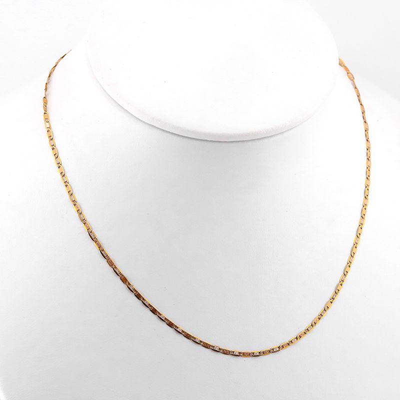 Cadena Valentino  14k 2.9g 40 Cm