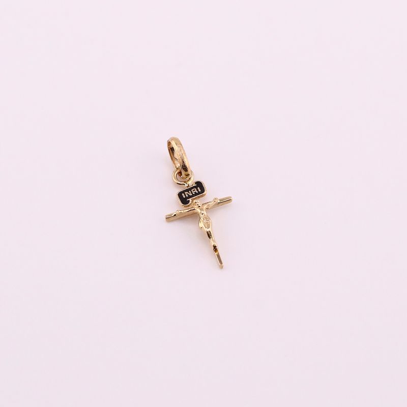 Dije Cruz Cristo 14k 0.9g