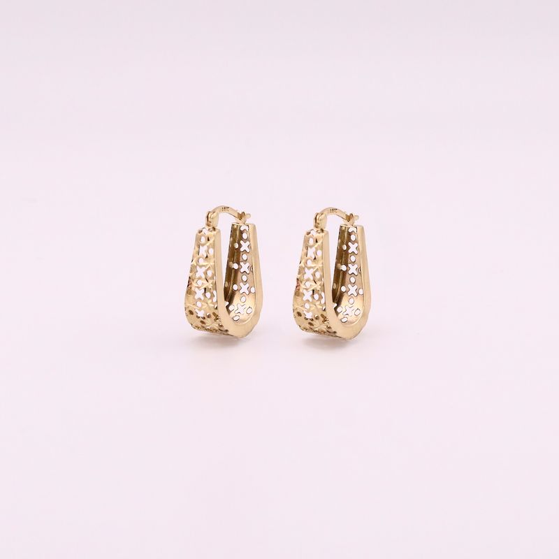 Aretes Relimados  14k 2.6g