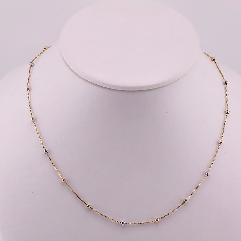 Gargantilla Borlas 14k 3.2g