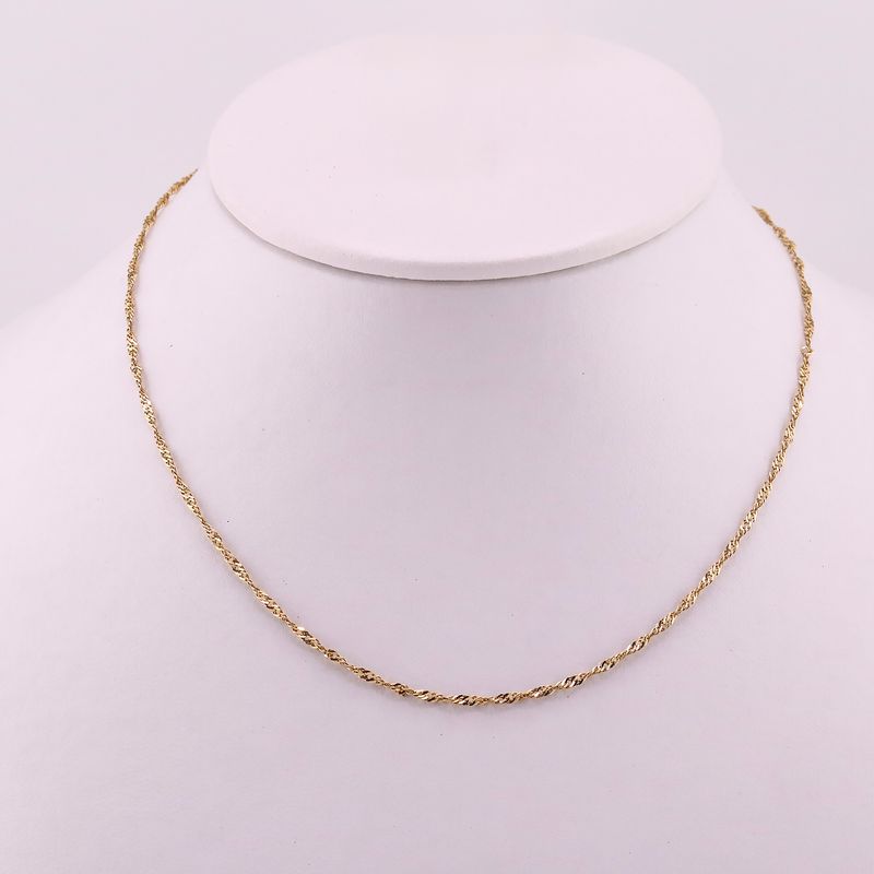 Cadena Torzal 14k 3g 50cm