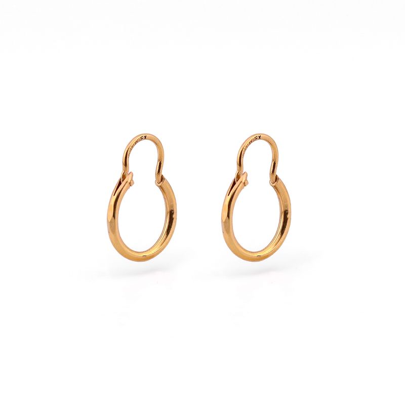 Arracadas Facetas 14k 0.7g