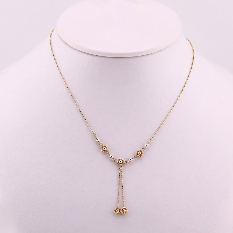 Gargantilla Borlas 14k 3.1g