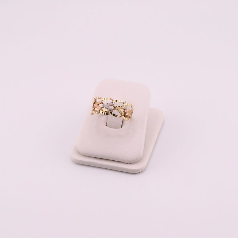 Anillo "v" Relim. 14k 1.7g#8