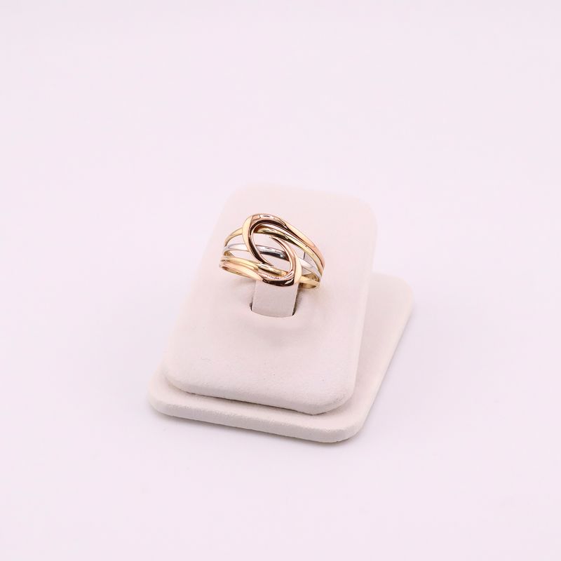 Anillo Enlazado Tnos 14k 2.2g #7