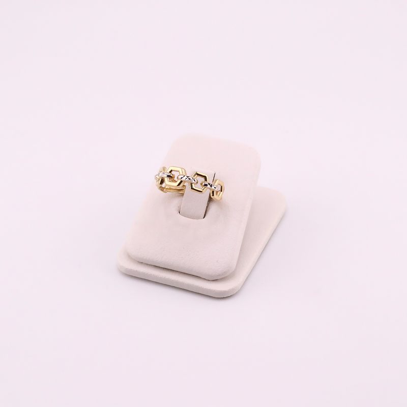 Anillo Eslabonos Relim. 14k 2.4g #8