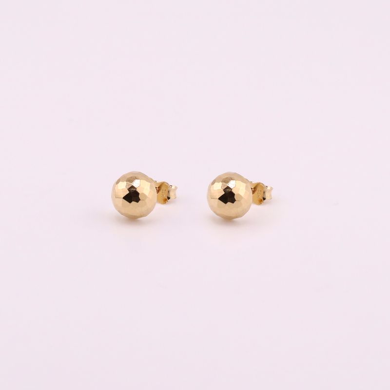 Aretes Hongo 14k 1.2g
