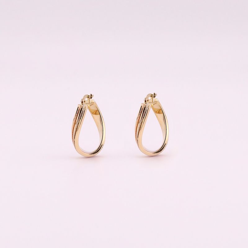 Arracadas Torcidas Tnos.14k 2.3g