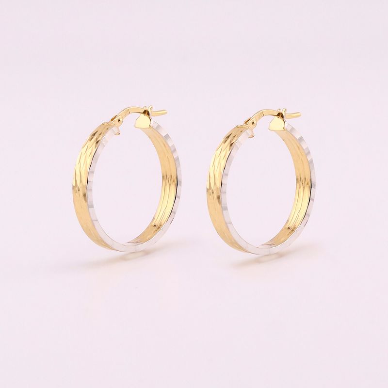 Arracadas Relimanadas Tnos 14k 2.5g
