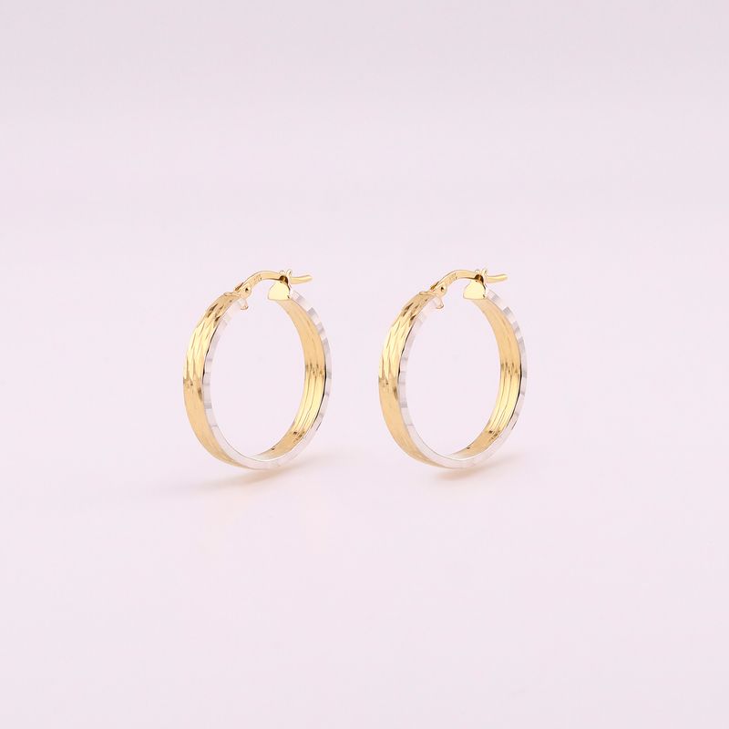 Arracadas Relimanadas Tnos 14k 2.5g