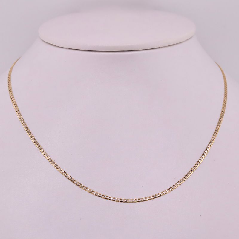 Cadena Eslabon Diman. 14k 3.2g 60cm