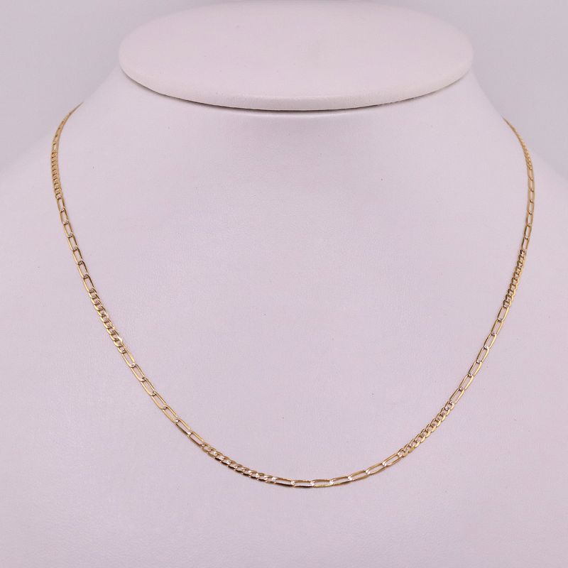Cadena Eslabon Diman. 14k 2.3g 45cm