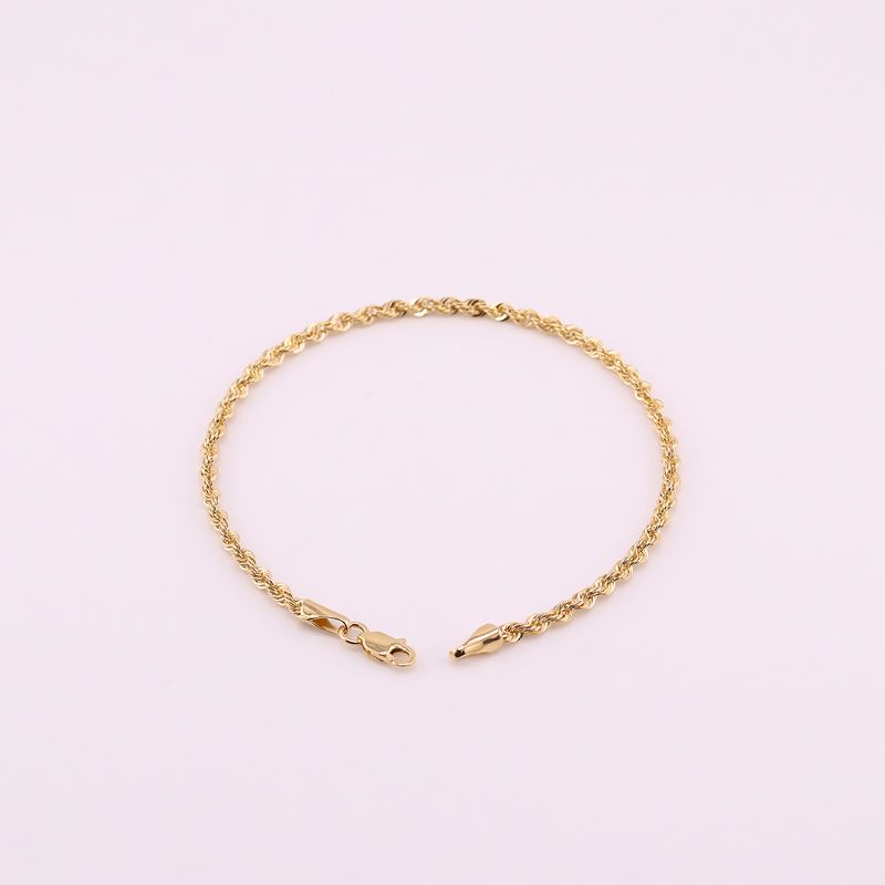 Pulso Torzal  14k 1.5g 18cm