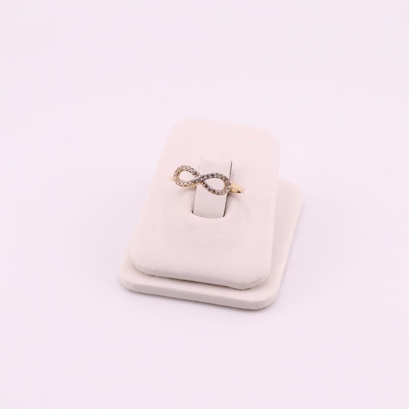 Anillo Infinito C/p 14k 1.1g #7