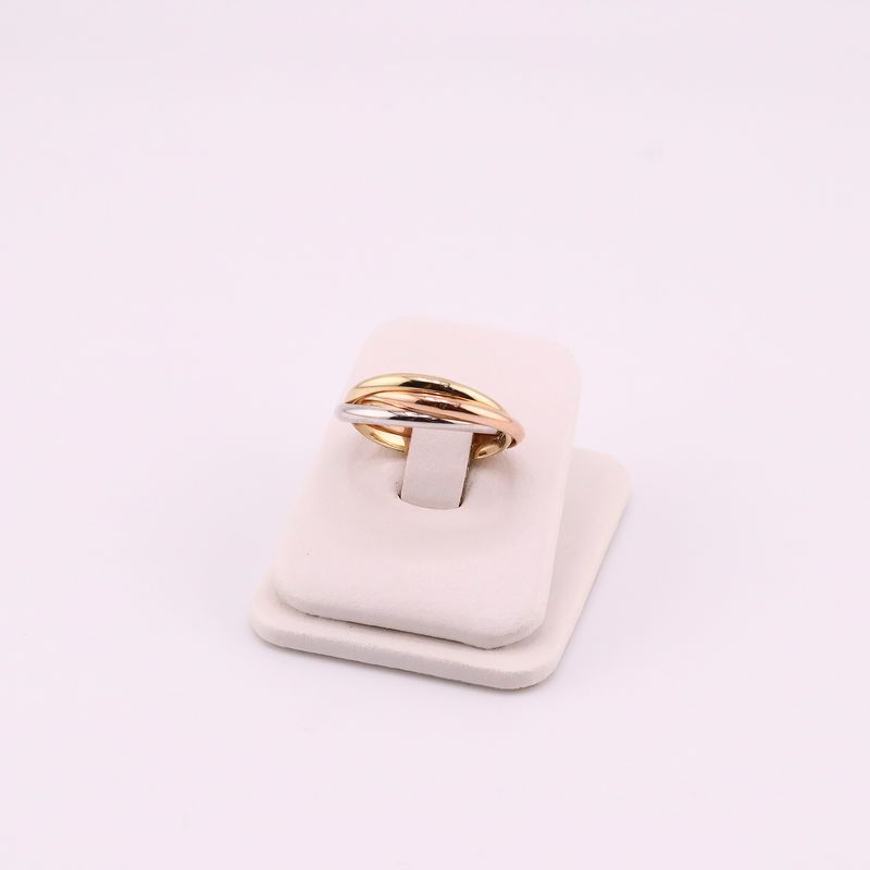 Anillo Triple Tnos 14k 2.7 # 7