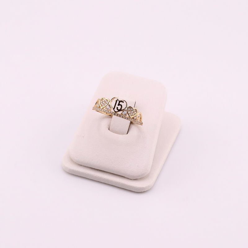 Anillo 15 Años 14k 1.7g #9