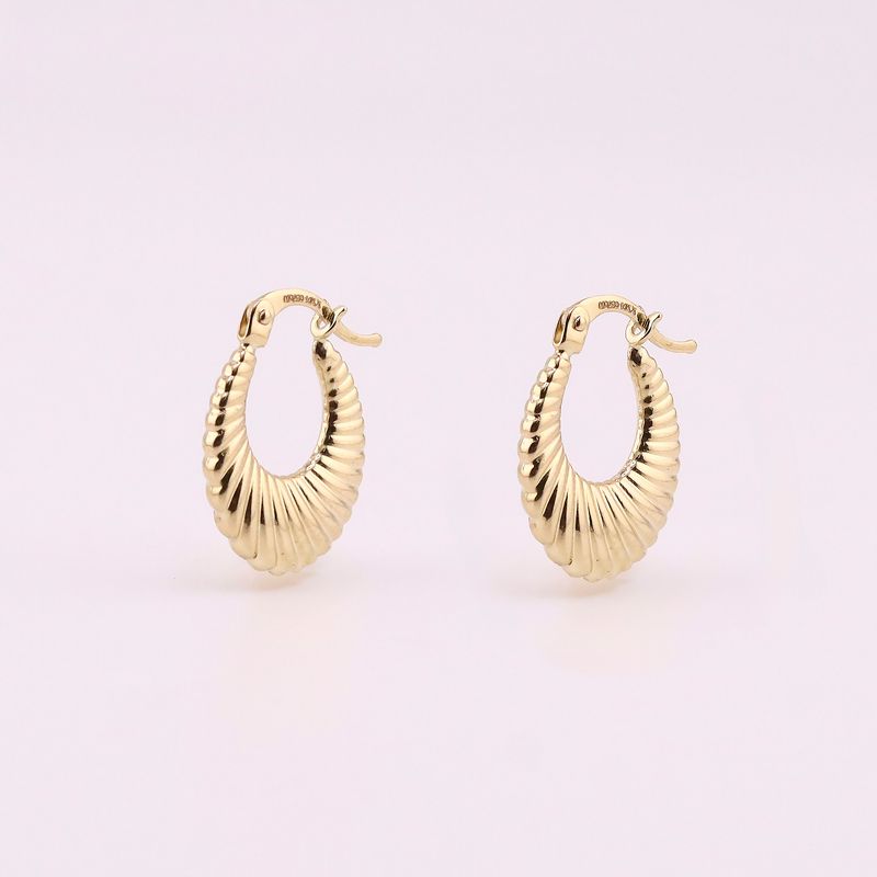 Arracadas Canasta 14k 1.5g