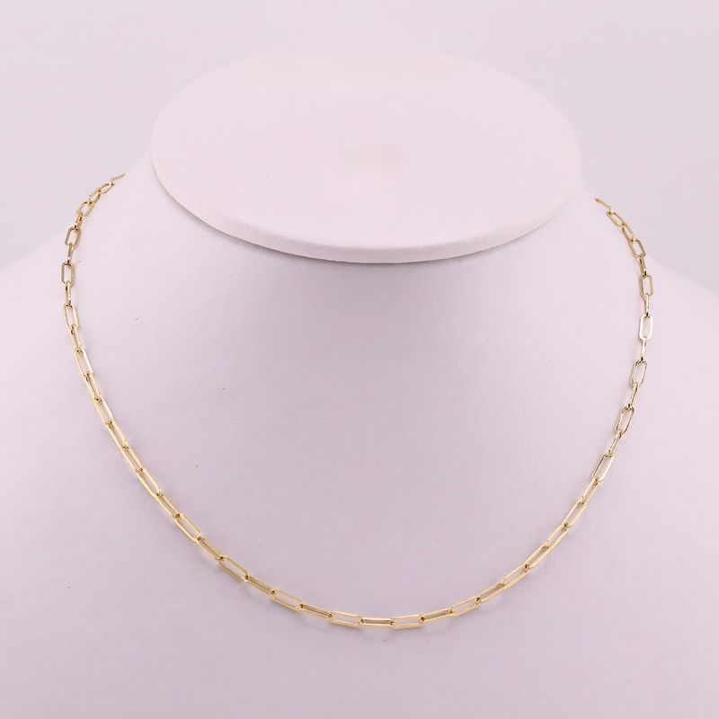 Cadena Eslabon Inv. 14k 2.6g 60cm