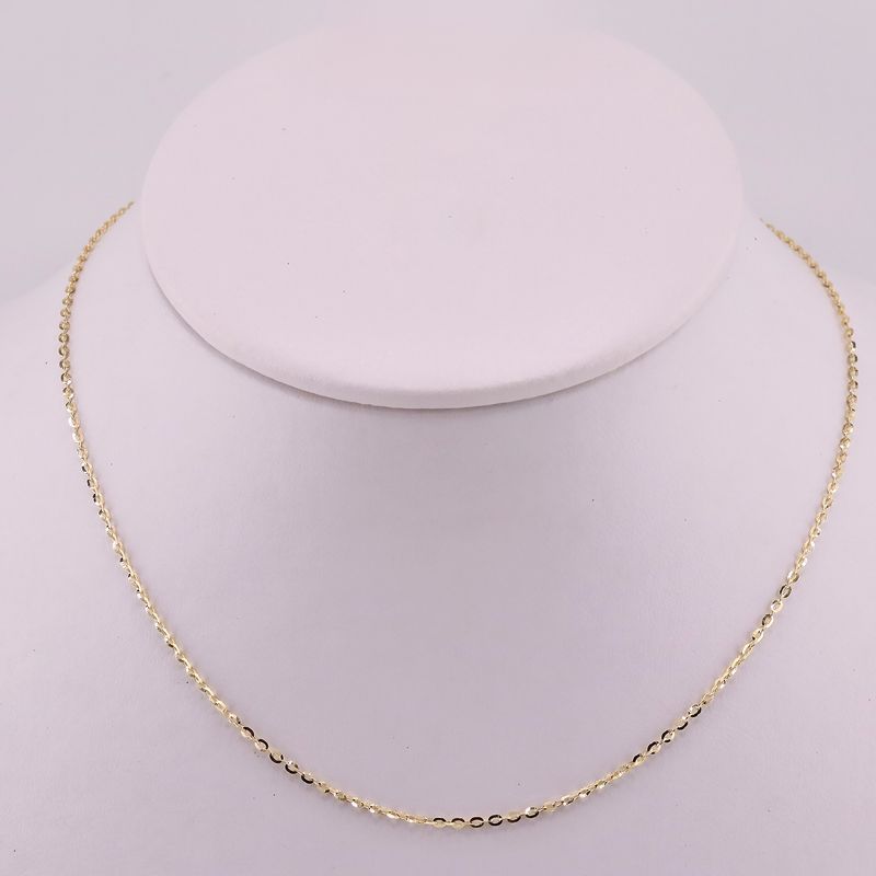 Cadena Eslabon Inv. 14k 1.8g 45cm