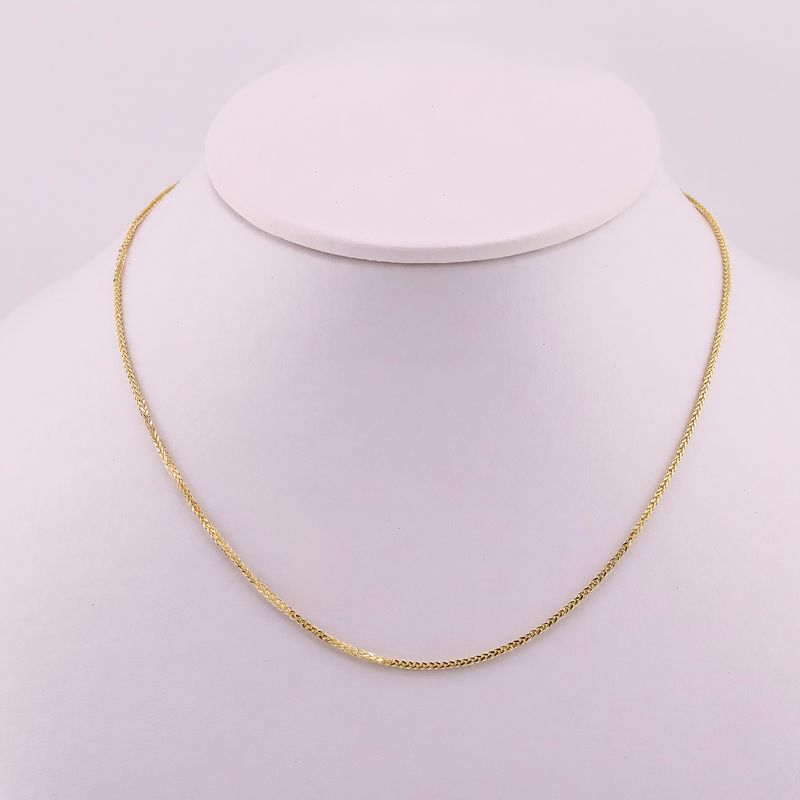 Cadena Espiga 14k  1.9g 55cm