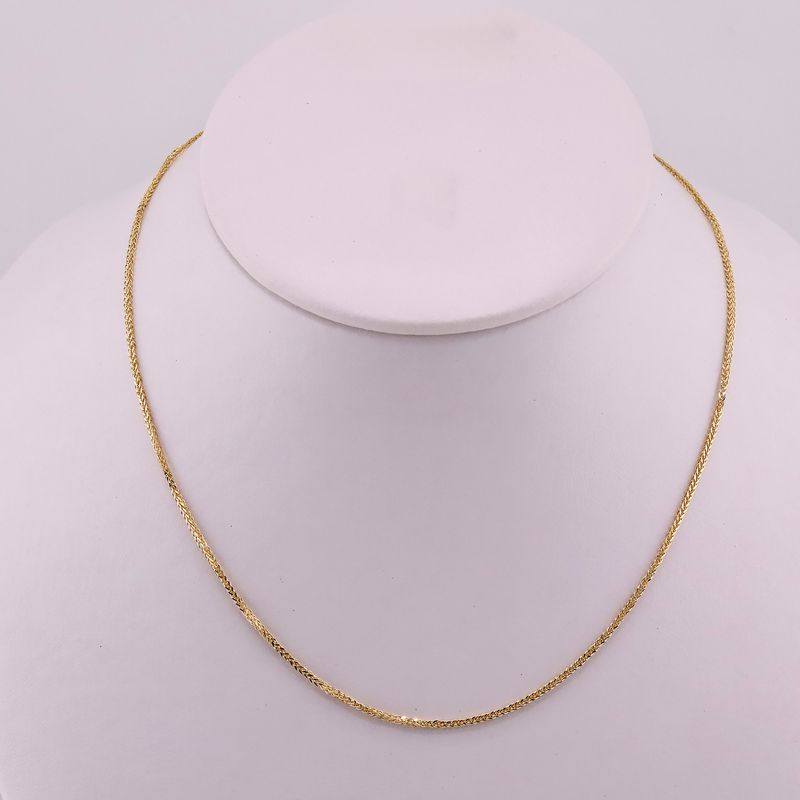 Cadena Espiga 14k 1.8g 55cm