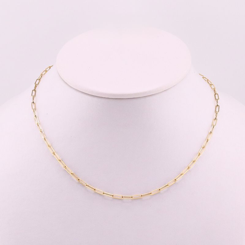 Cadena Eslabon Inv. 14k 2.5g 55cm