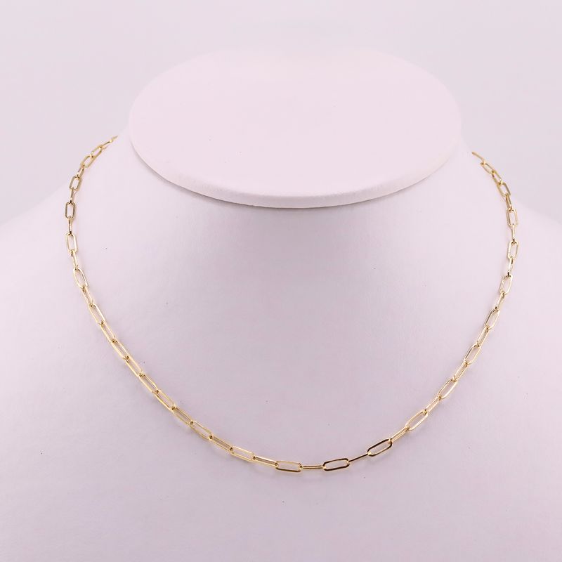 Cadena Eslabon Inv. 14k 2.5g 55cm