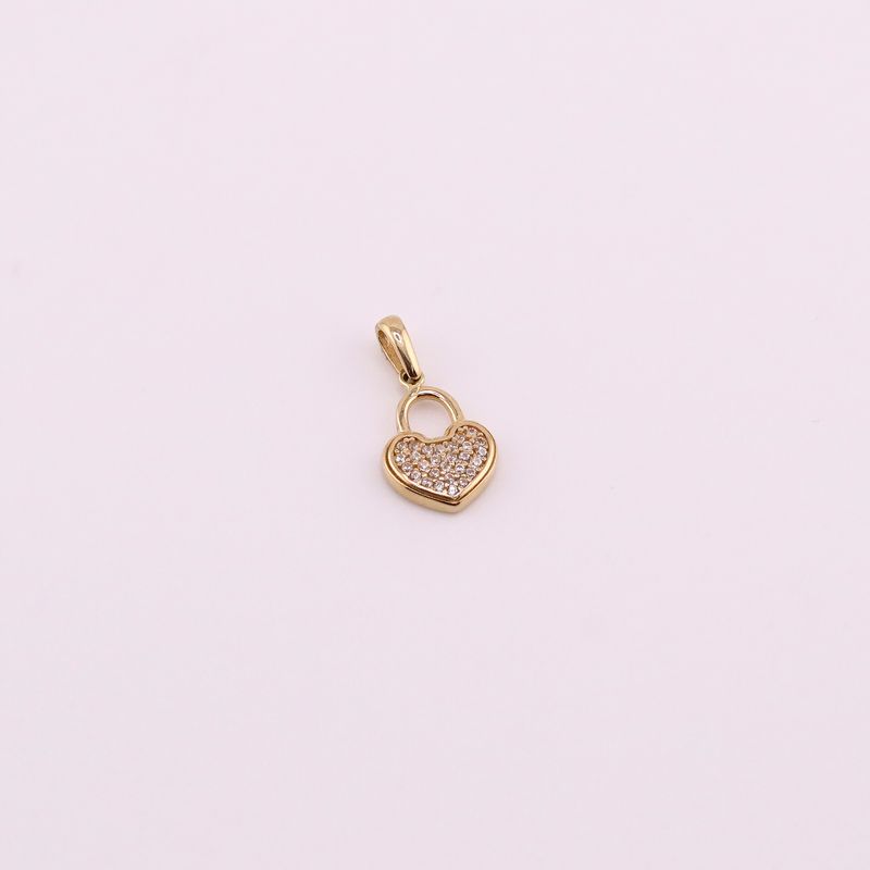 Dije Corazon C/p 14k 0.8g