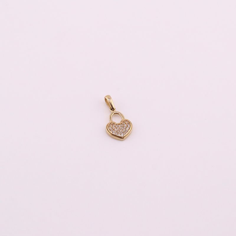 Dije Corazon C/p 14k 0.8g