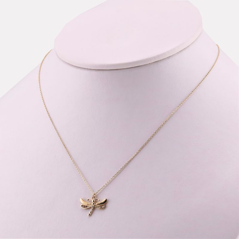 Gargantilla Libelula C/p 14k 2g