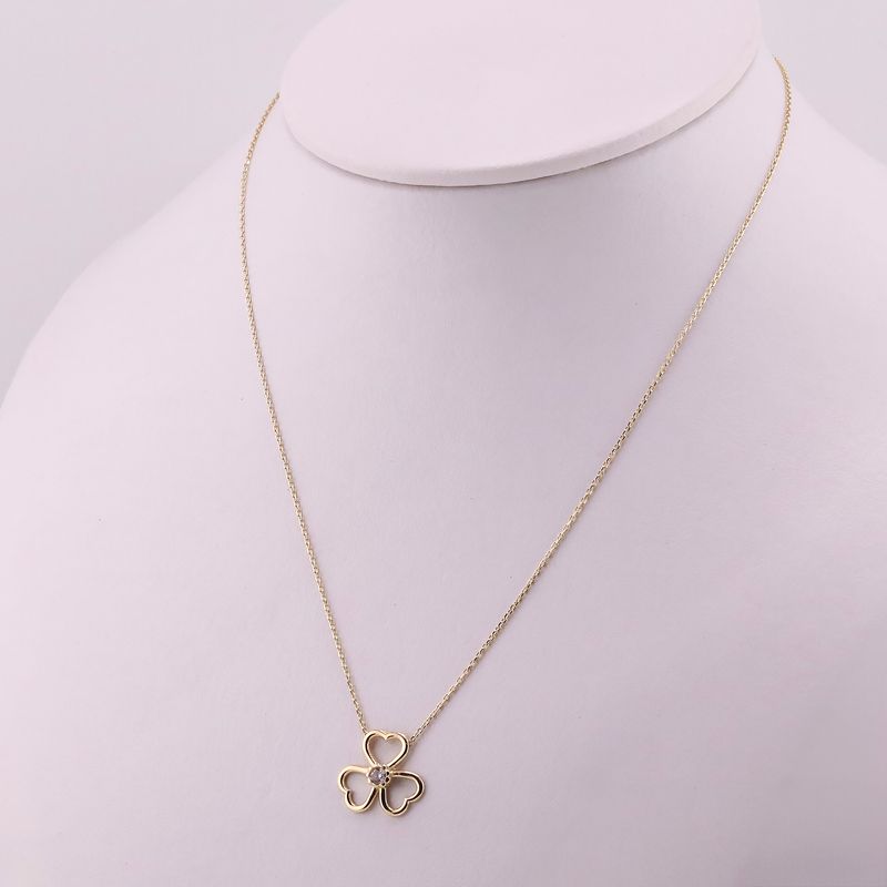 Gargantilla Trebol 14k 2.6g
