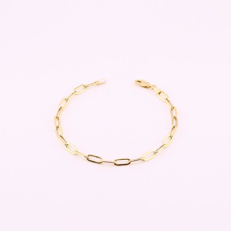 Pulso Eslabon 14k 2.3g 17cm