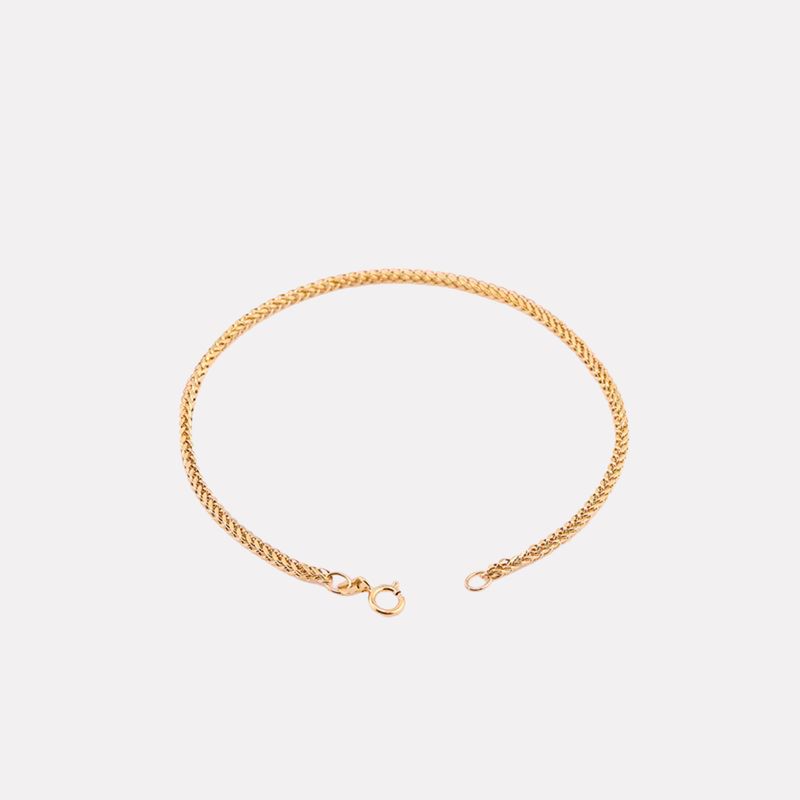 Pulso Espiga 14k 1g 17cm