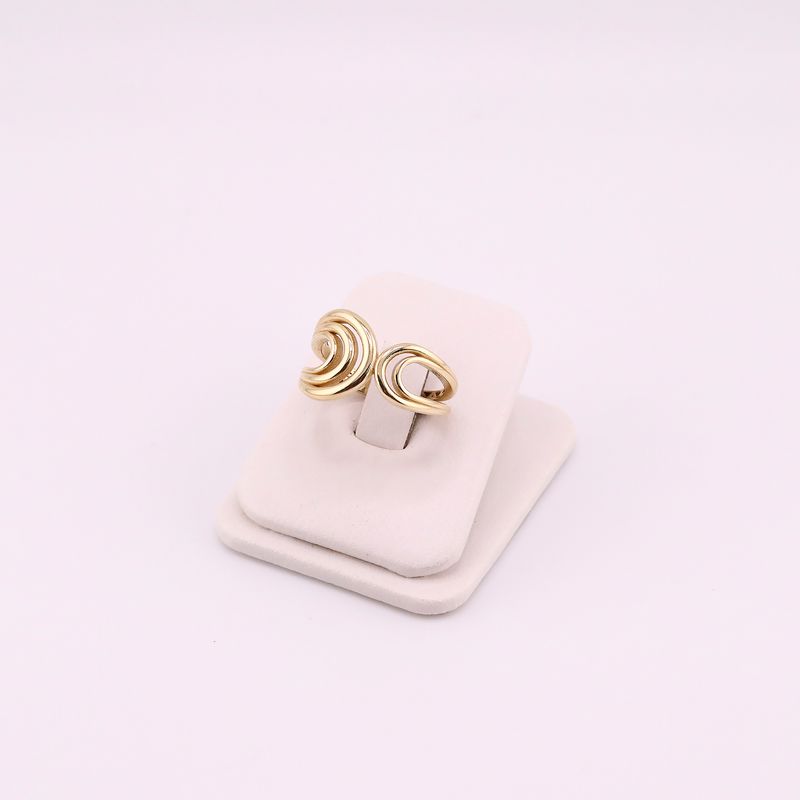 Anillo Triple Onda 10k 4.1g #9