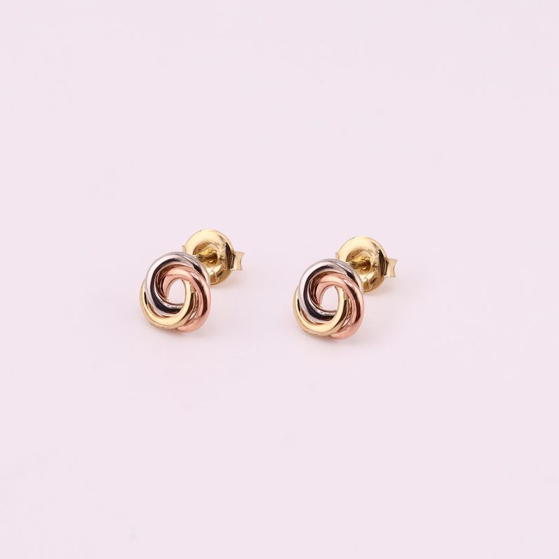 Aretes Circ. Tnos 10k 1.2g