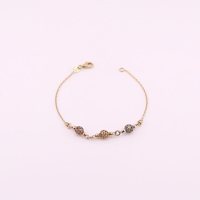 Pulso Borlas Tns 14k 2.5g 17cm