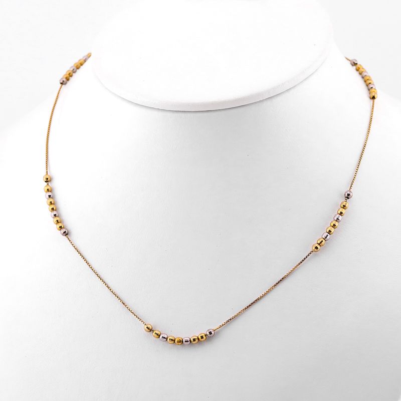 Gargantilla Borlas Tns 14k 4.3g