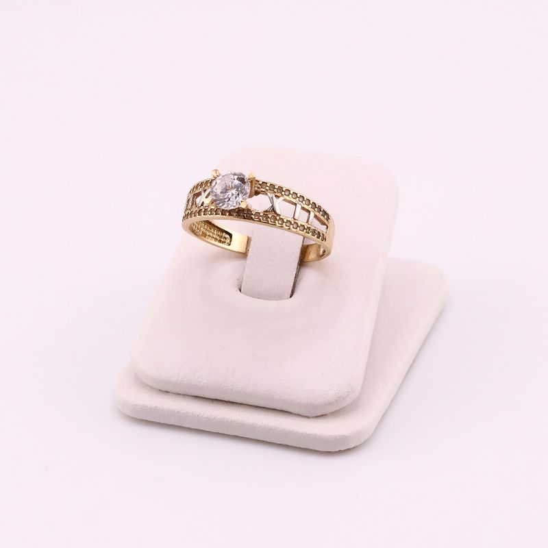 Anillo C/p Bca 14k 3g #10