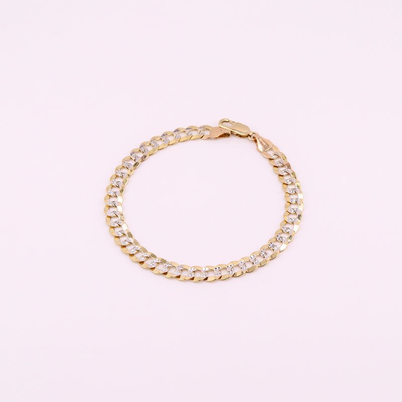 Pulso Eslabon Diam. 14k 10.3g 20cm