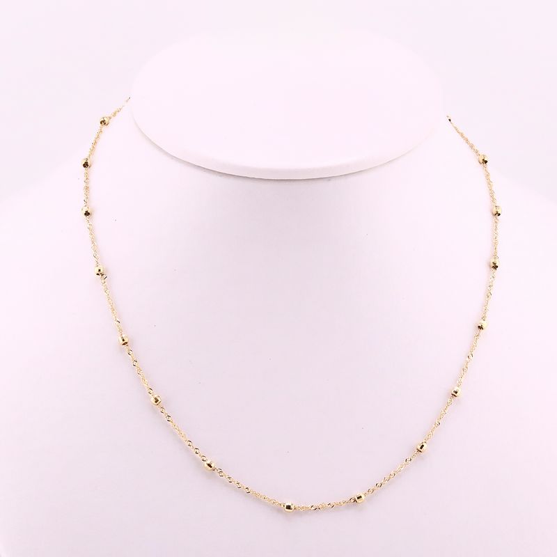Gargantilla Borlas 14k 2.3g