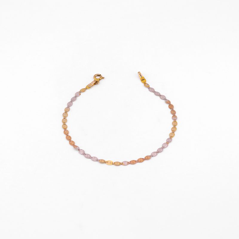 Pulso Candado Relim 14k 1.1g 17cm